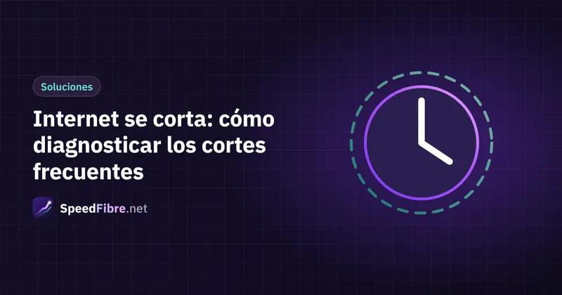 Internet se corta: cómo diagnosticar los cortes frecuentes